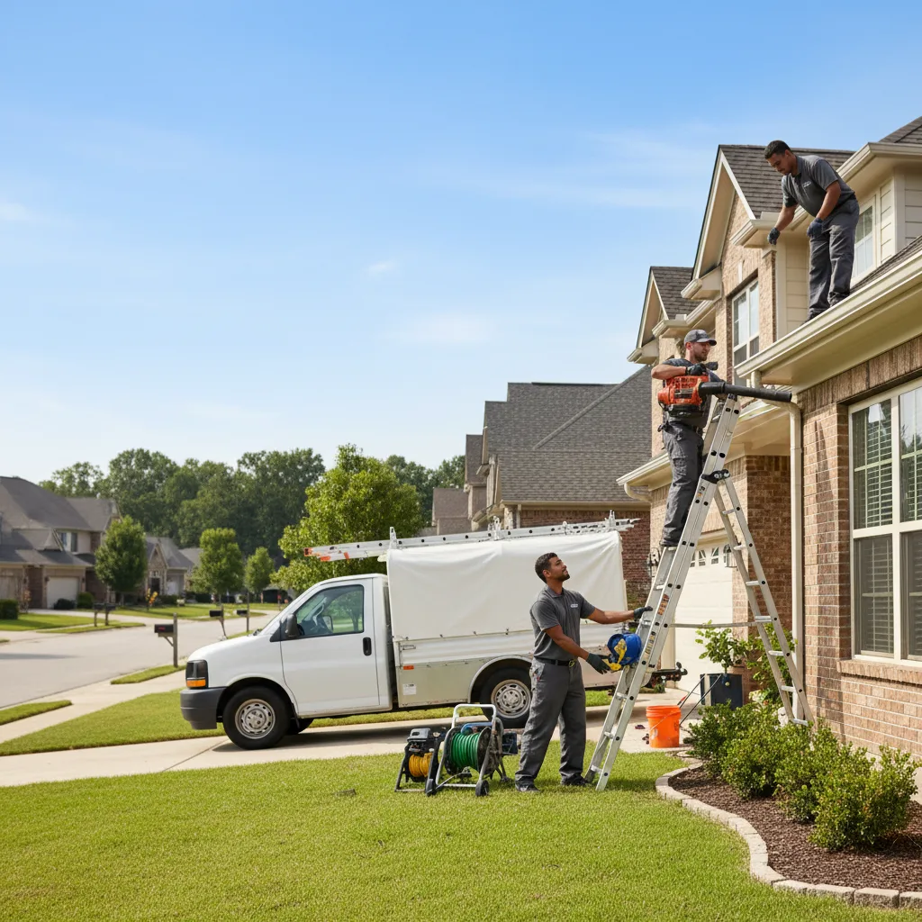 Home Gutter Service in Jarreau, LA near me